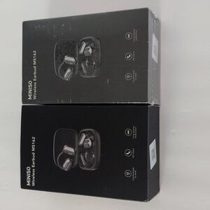 Miniso Wireless Translating Earbuds MS162 - Black And Purple